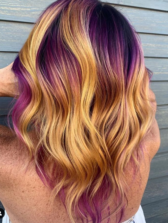 color hair with highlights ideas
