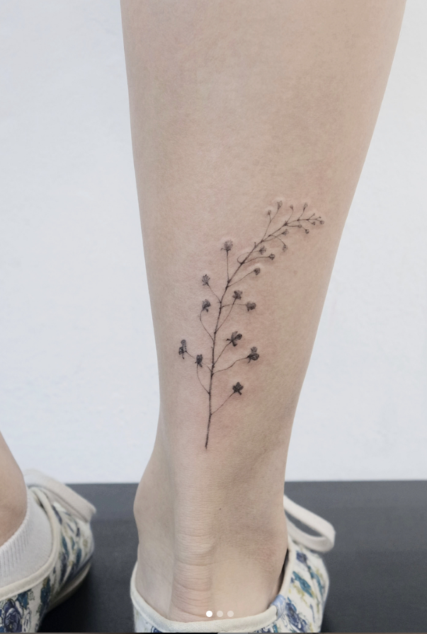 49 Beautiful Small Floral Tattoo Ideas For Womam - Page 35 of 49 - Lily ...