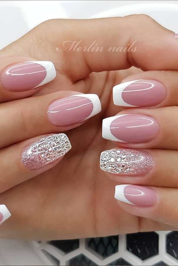 50 Beautiful Square Nails - Page 21 of 50 - Lily Fashion Style