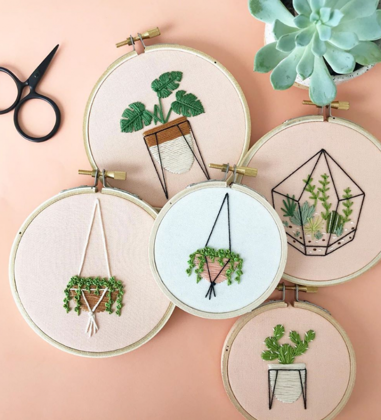 49 Easy Embroidery Projects For Beginners With Free Patterns - Page 9 ...