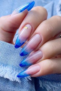 44 Unique Blue Nail Designs, You Will Want to Try as Soon as Possible