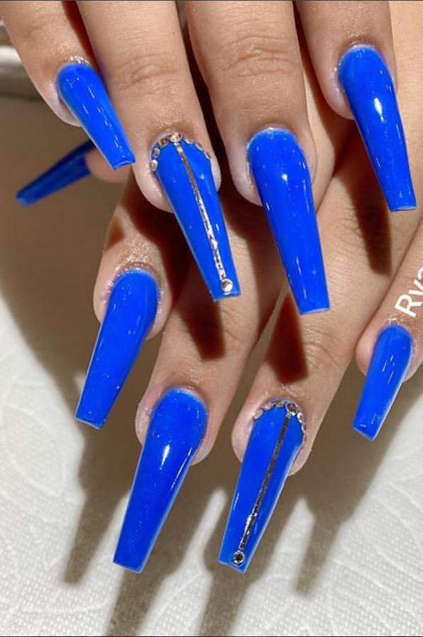 44 Unique Blue Nail Designs, You Will Want to Try as Soon as Possible ...