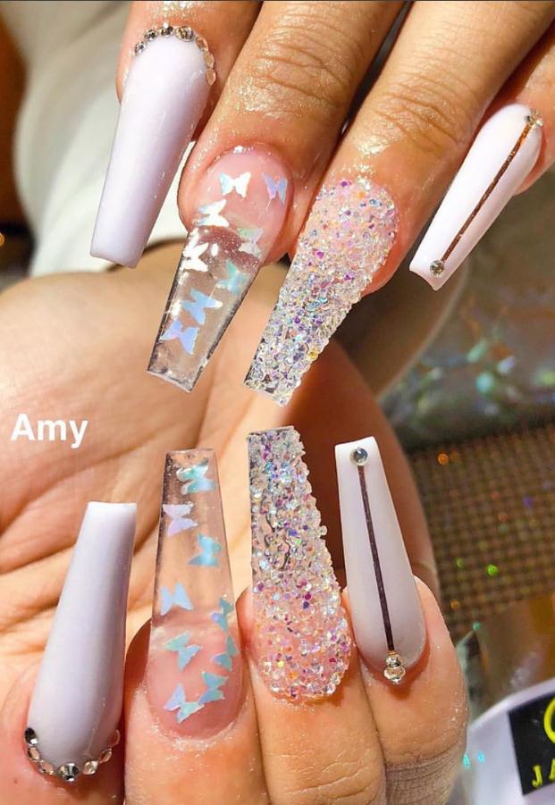 45 Impressive White Nail Designs You’ll Flip for in 2020 - Lily Fashion ...