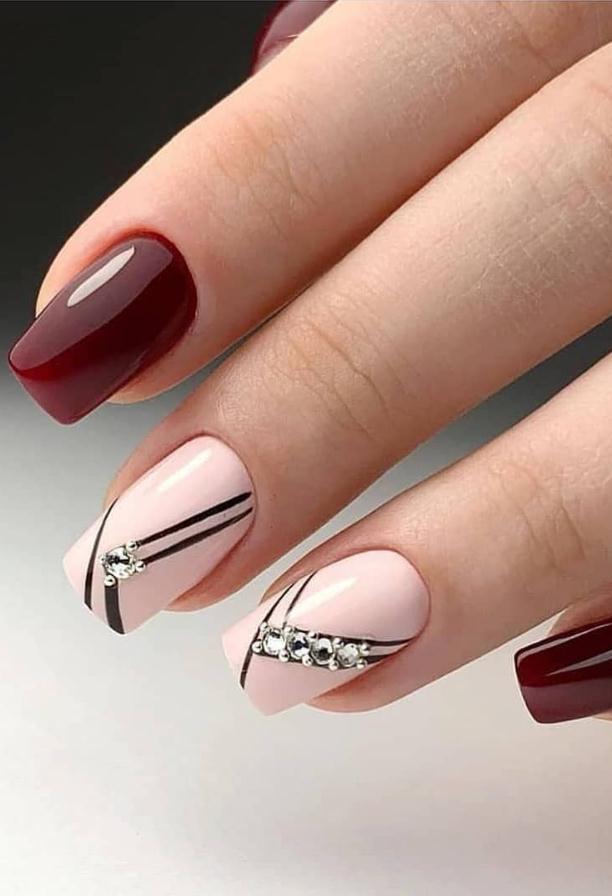 36 Most Beautiful Short Nails Designs In 2020 - Lily Fashion Style