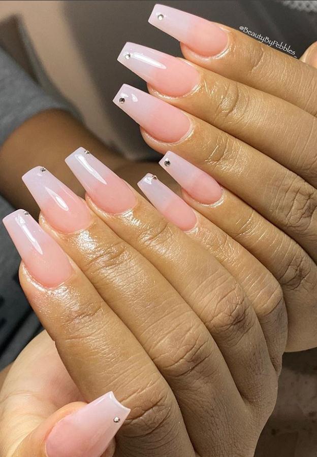 40 Beautiful Pink Coffin Nails Designed for You in This Spring - Lily