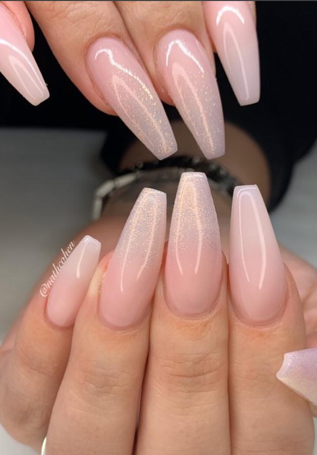 40 Beautiful Pink Coffin Nails Designed for You in This Spring - Lily
