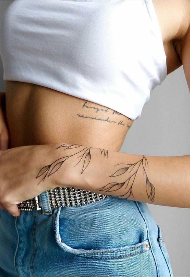 36 Exquisite and Small Letter Tattoos of The Best Design  Lily Fashion  