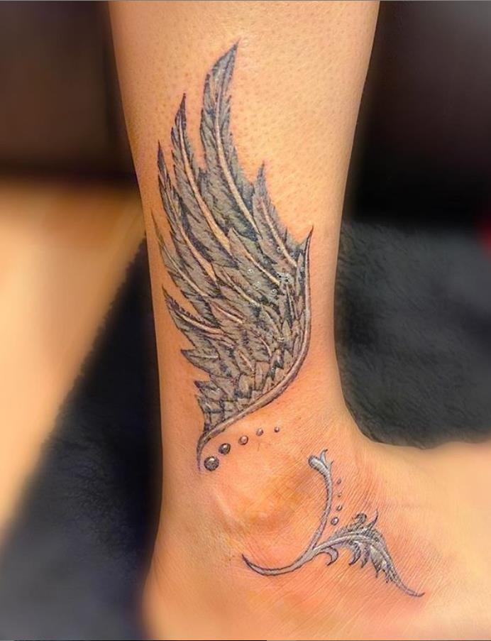 Symbol Of Freedom- Wing Tattoo - Lily Fashion Style