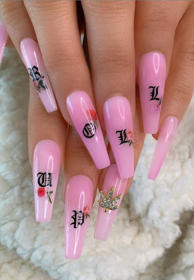 Noble And Fashionable Diamond Inlaid Manicure, Let You Stand Out ...