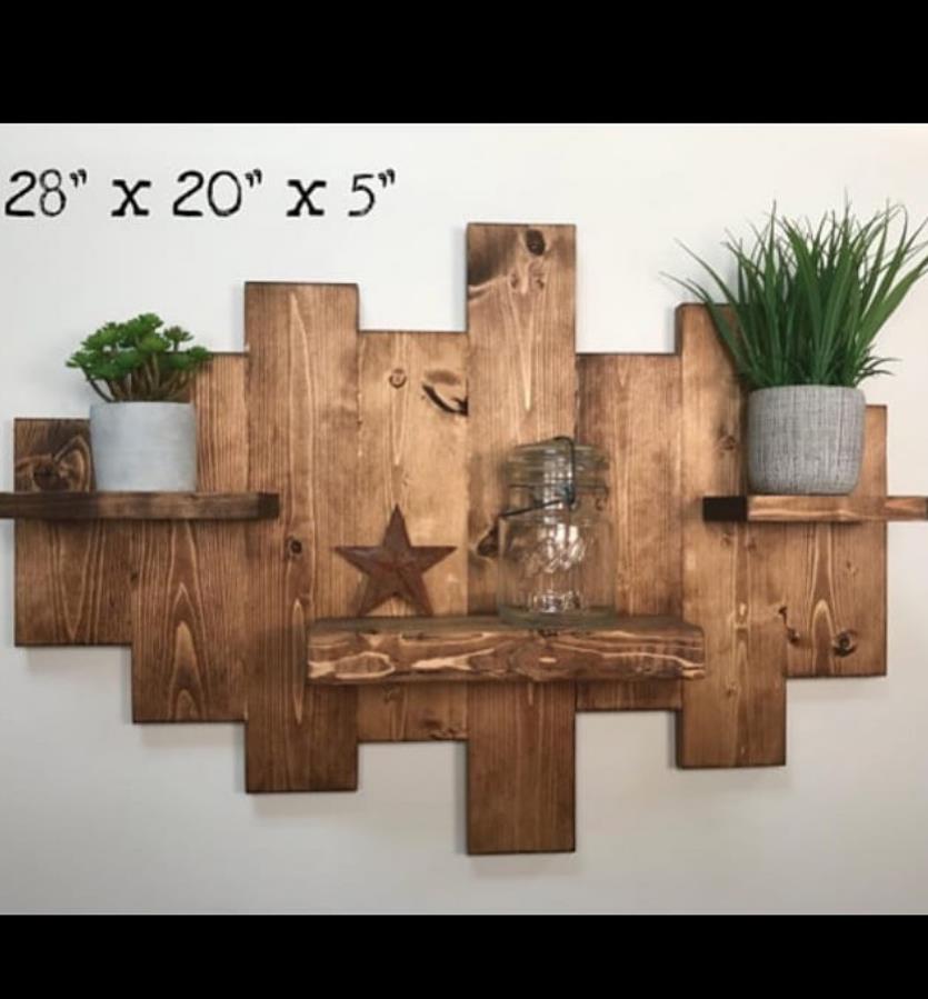Create The Vitality Of Wood DIY Make The Wood Ornament On The Wall ...