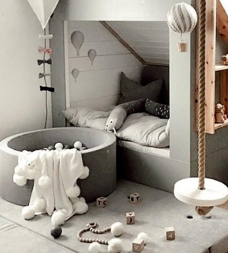 Comfortable And Safe Children's Bedroom decoration Ideas, Let Children ...