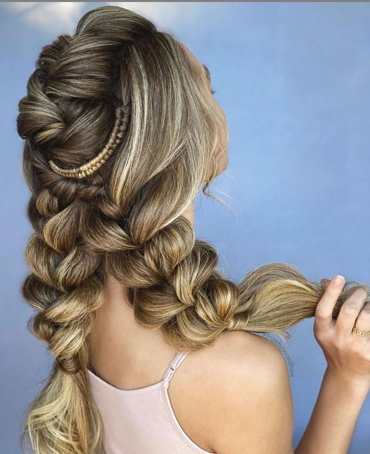 The Latest The Most Fashionable And The Most Popular Long Hair Design