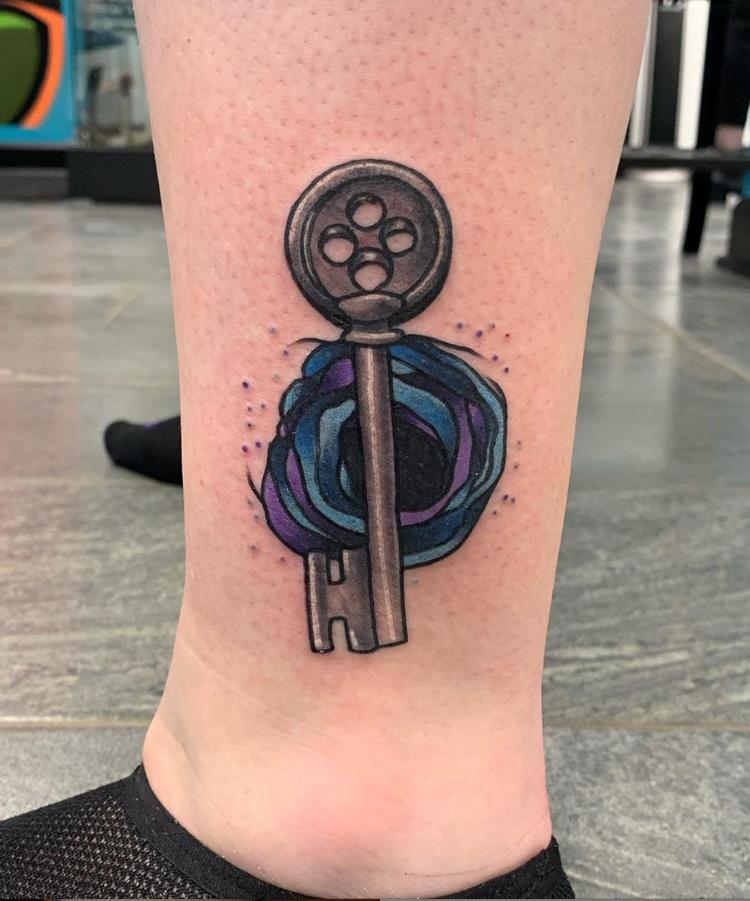 First tatto inspired by coraline  rtattoo