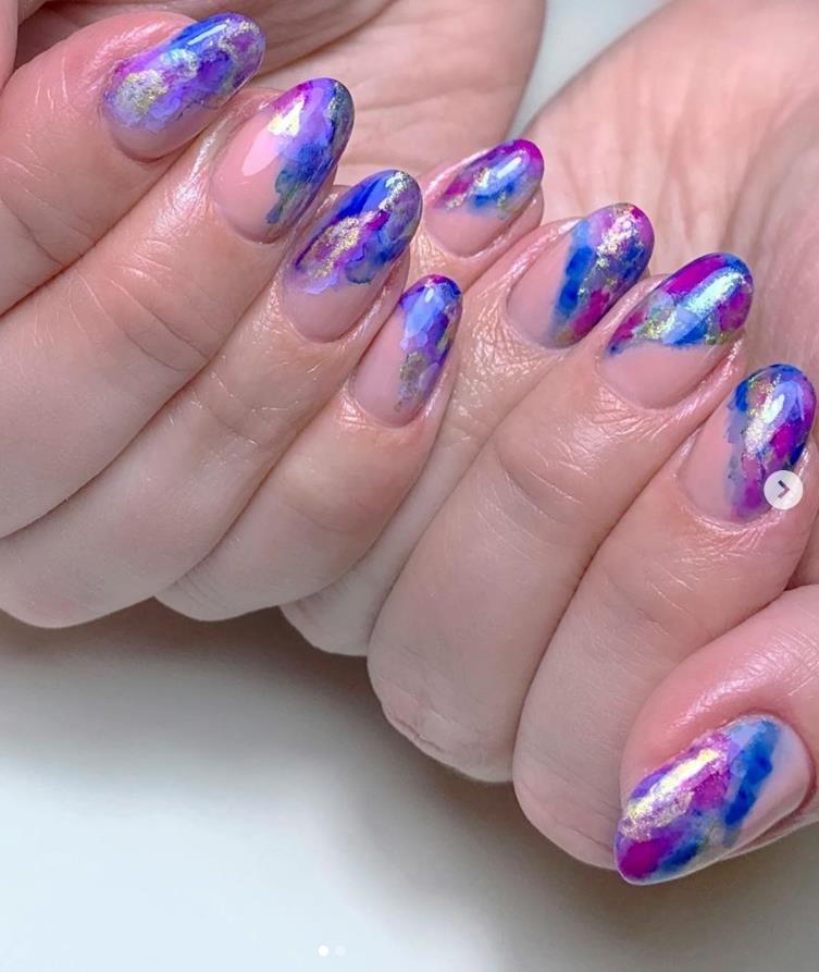 60 Hot Bling Short Nails Art Designs, Delicate And Not Fancy, Really