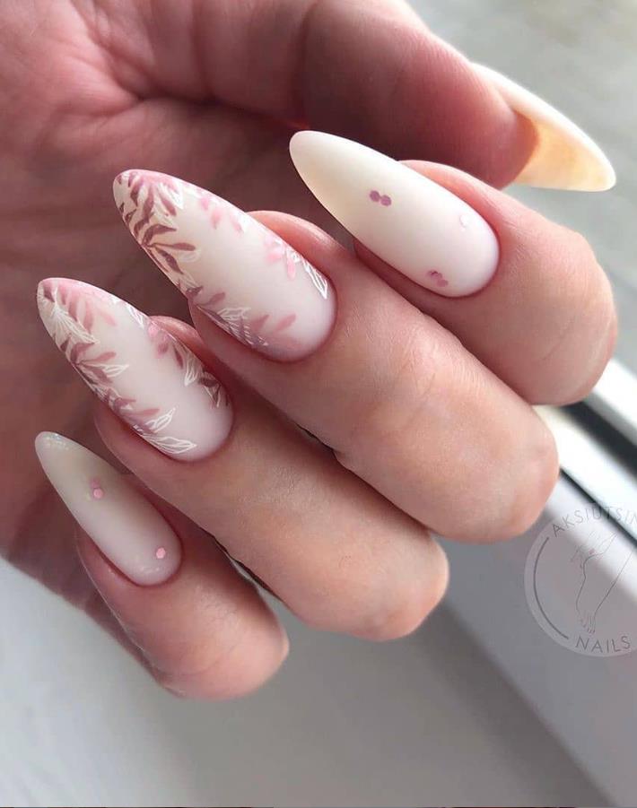 Wonderful And Lovely Almond Nail Design Makes Your Fingers Meaningful ...