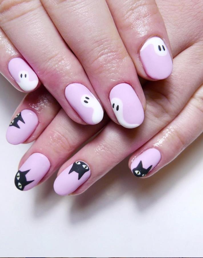 Fashion | The Devil On Nails, Show You The Design Of Short Nails For ...