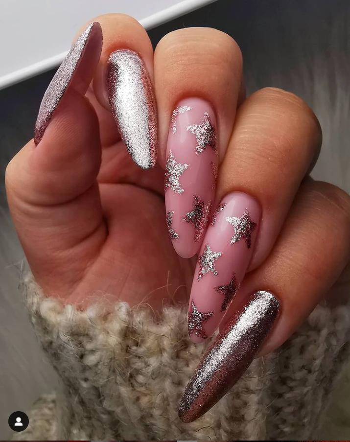 Popular Pink Nail Art in Winter 2020~ - Lily Fashion Style