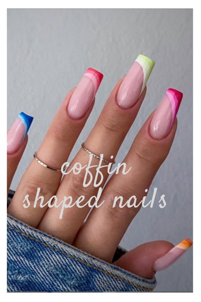 33 Best CoffinShaped Nails Designed for April 2021