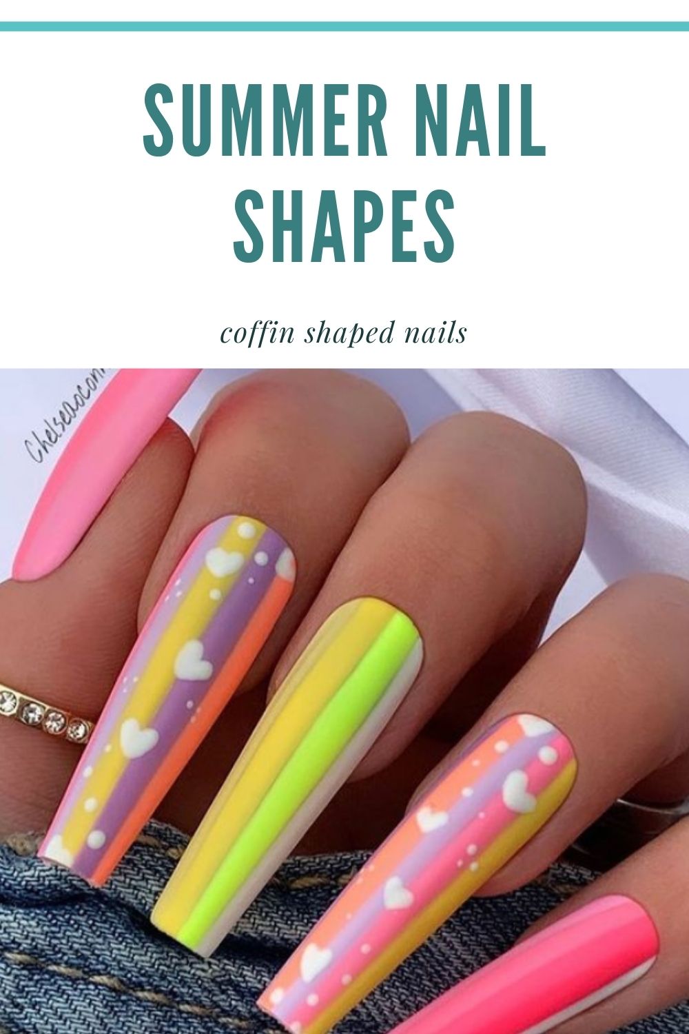 30 Beautiful acrylic coffin nail designs for Summer nail trends 2021!