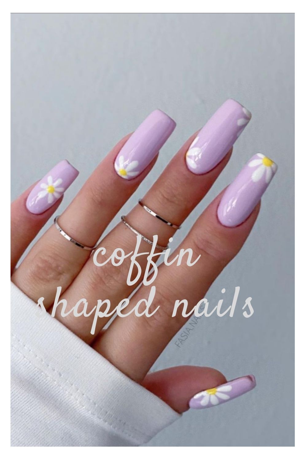33 Best CoffinShaped Nails Designed for April 2021