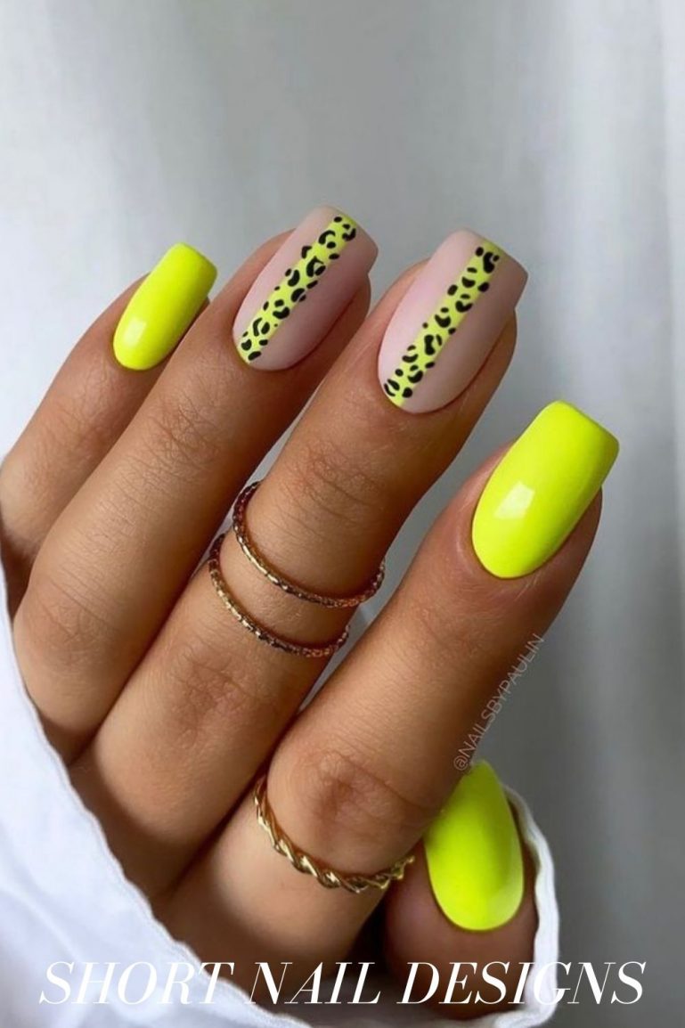 43 Cute Short Acrylic Nails Designs you'll Want to Try