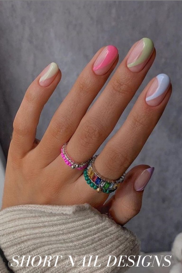 43 Cute Short Acrylic Nails Designs You ll Want To Try