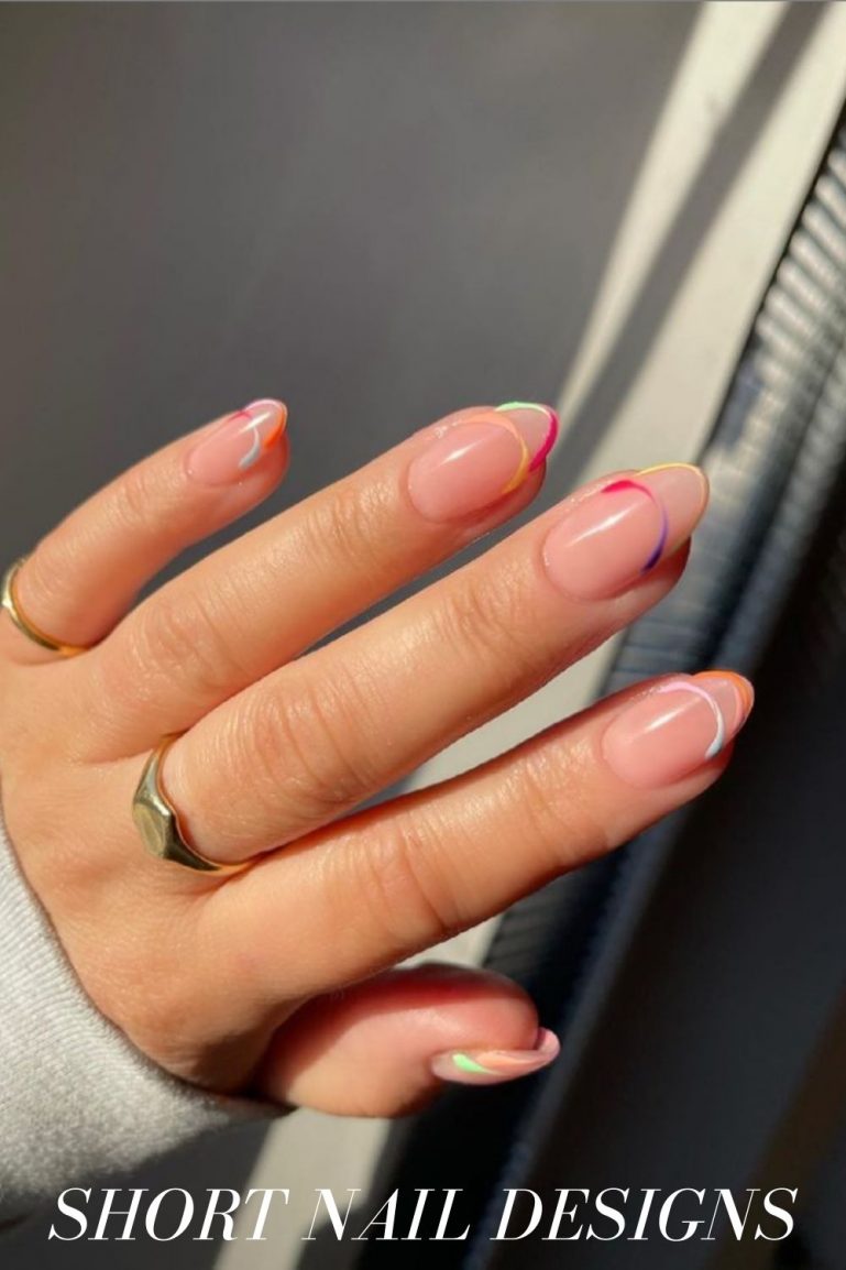 43 Cute Short Acrylic Nails Designs you'll Want to Try