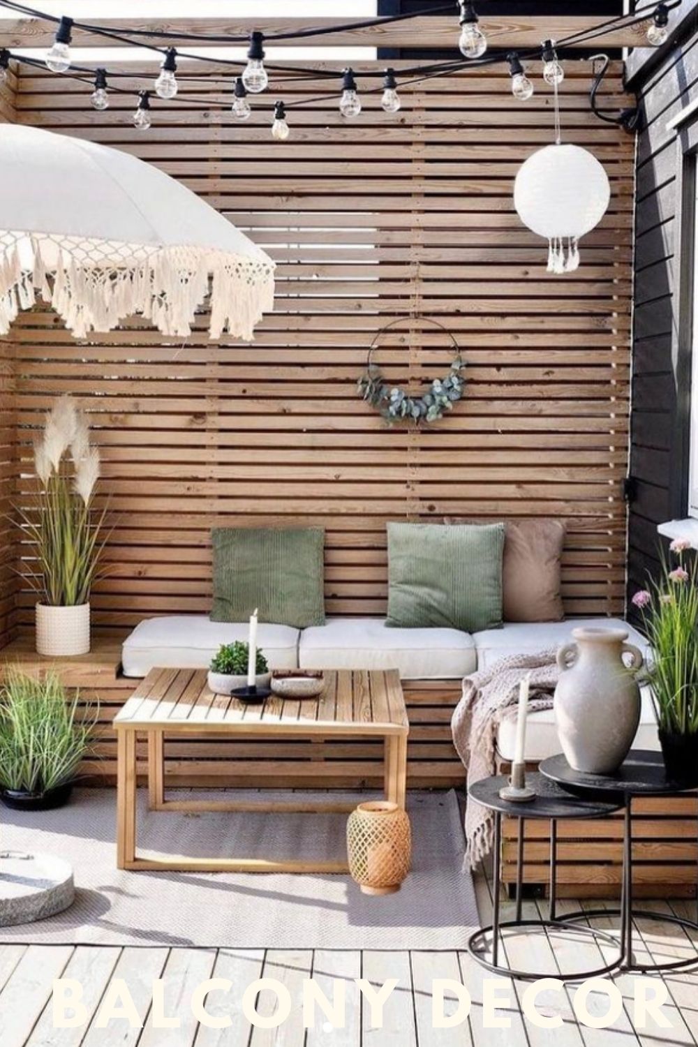 Creative Yet Simple Summer Balcony Decor Ideas