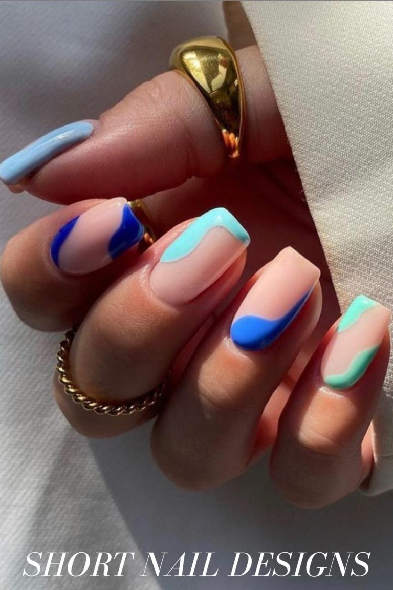 43 Cute Short Acrylic Nails Designs you'll Want to Try