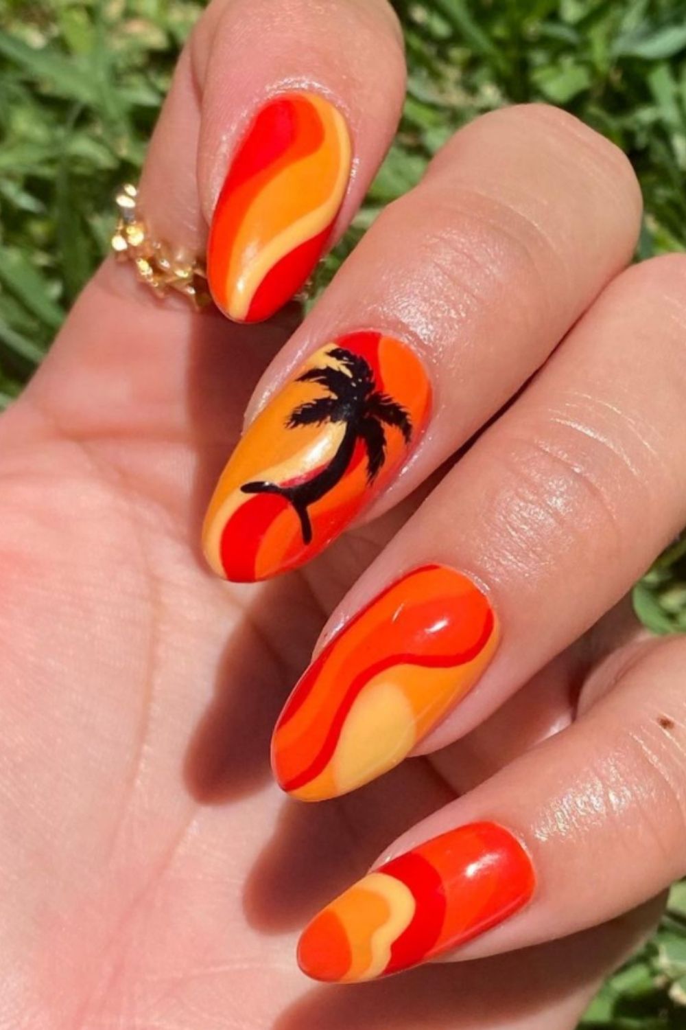 Beach nail designs
