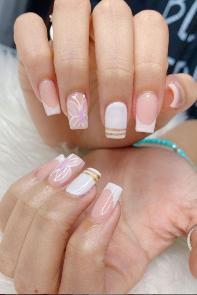 54 Beautiful And Creative Short Nail Designs For Summer Nails Art In 2021