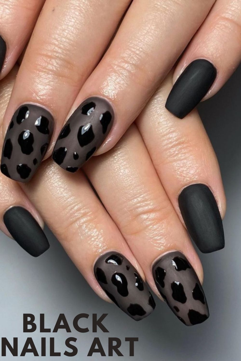 Classic Black Nail Design you Need to Copy for Halloween in 2021