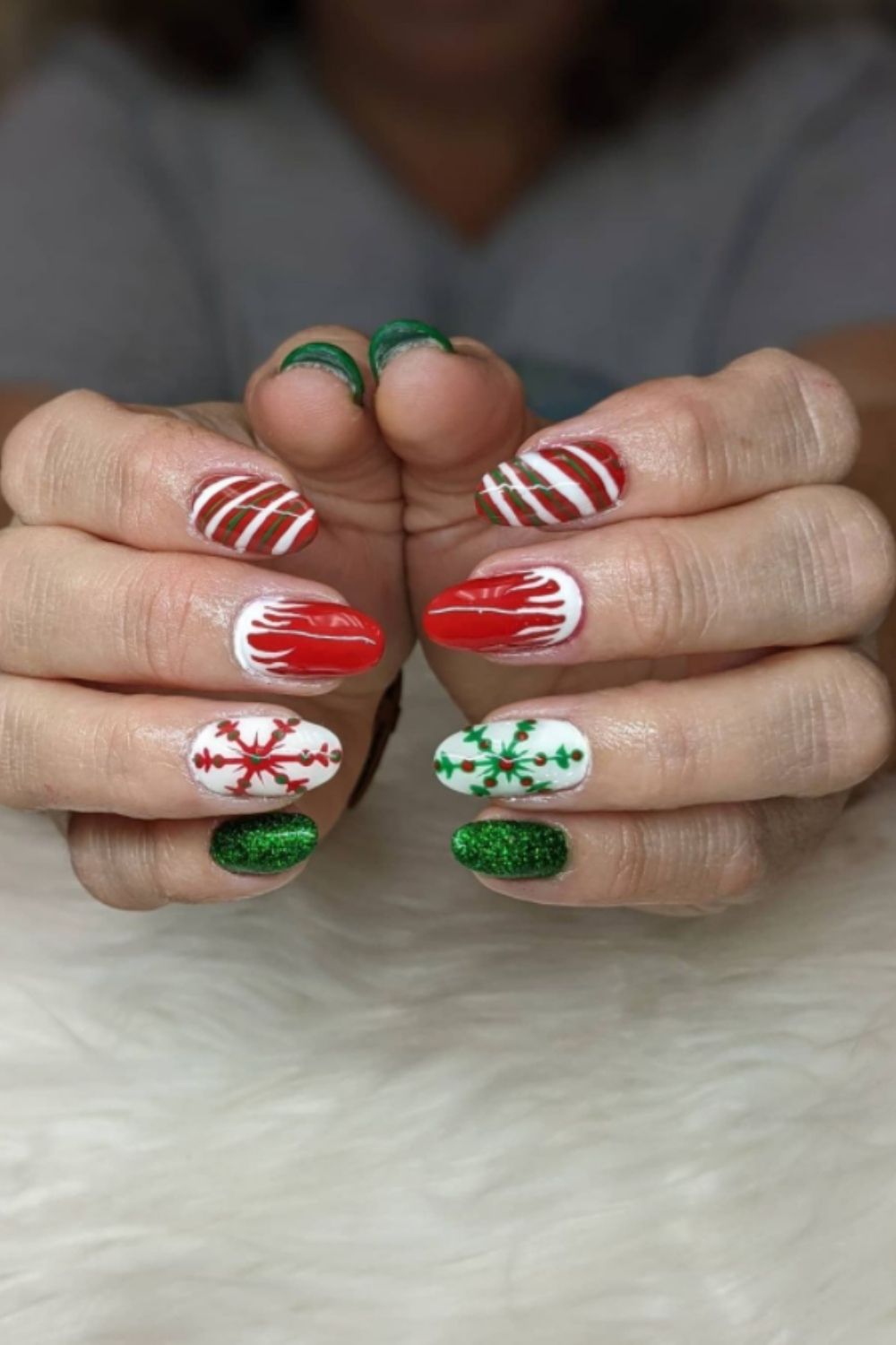 Christmas nails designs