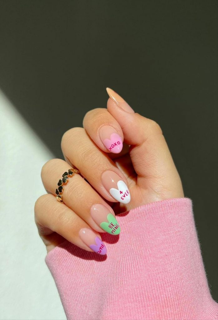 36 Alluring pastel nail art for spring nail colors 2022 Lily Fashion