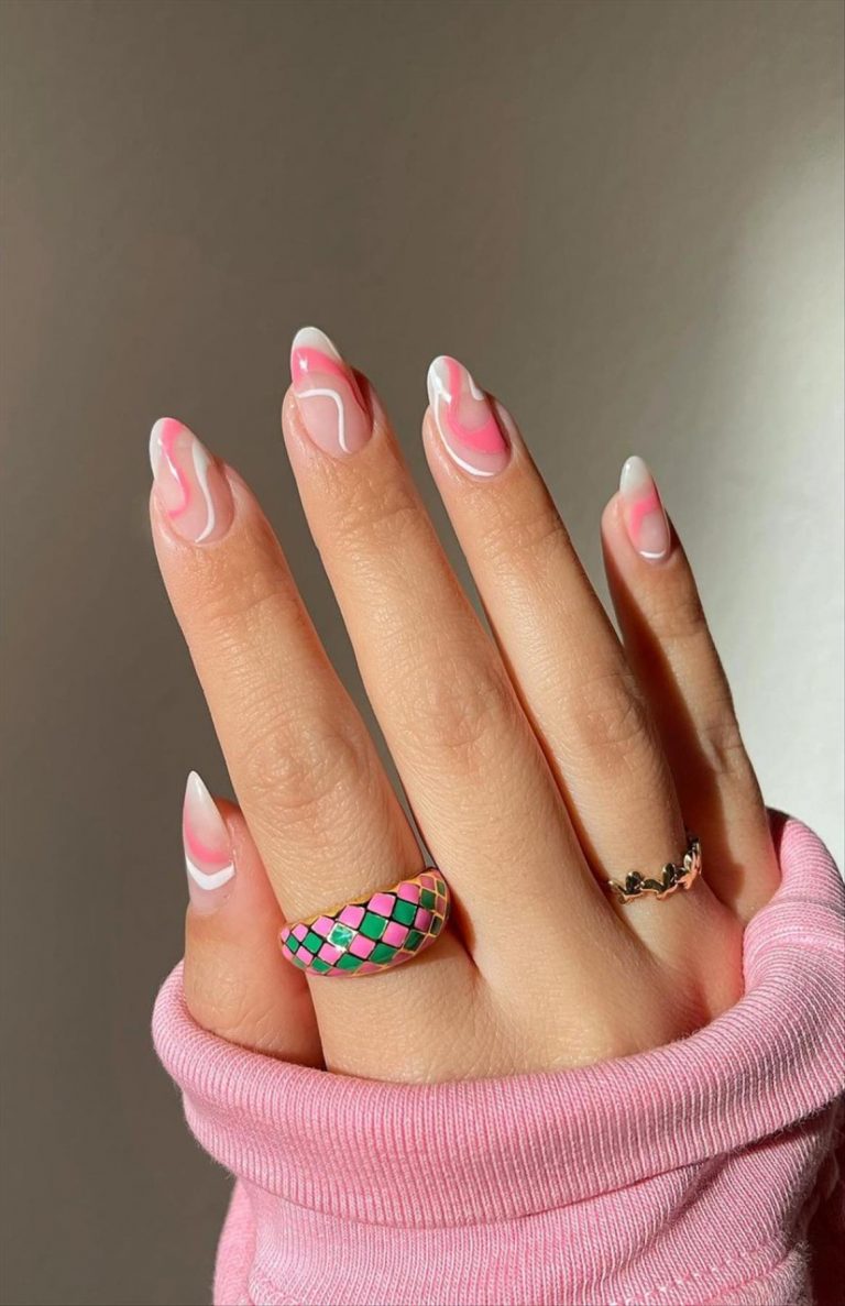 36 Alluring pastel nail art for spring nail colors 2022 Lily Fashion