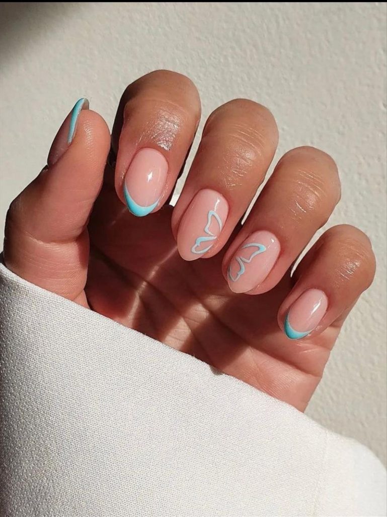36 Alluring pastel nail art for spring nail colors 2022 Lily Fashion