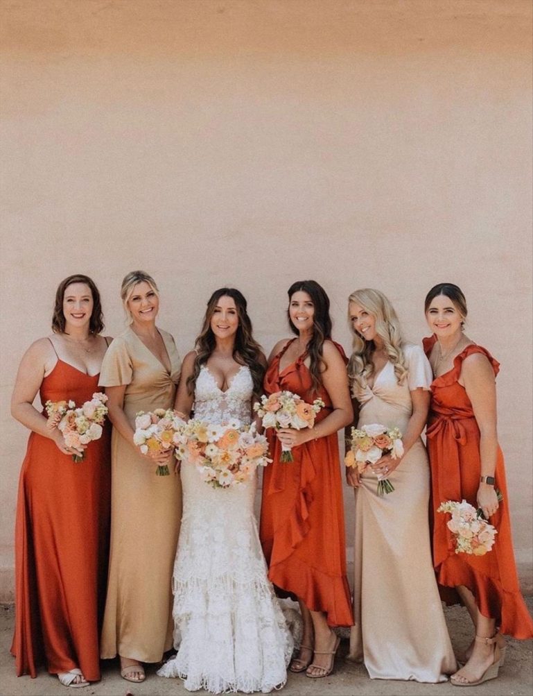 36 Elegant Bridesmaid Dresses From Real Weddings - Lily Fashion Style