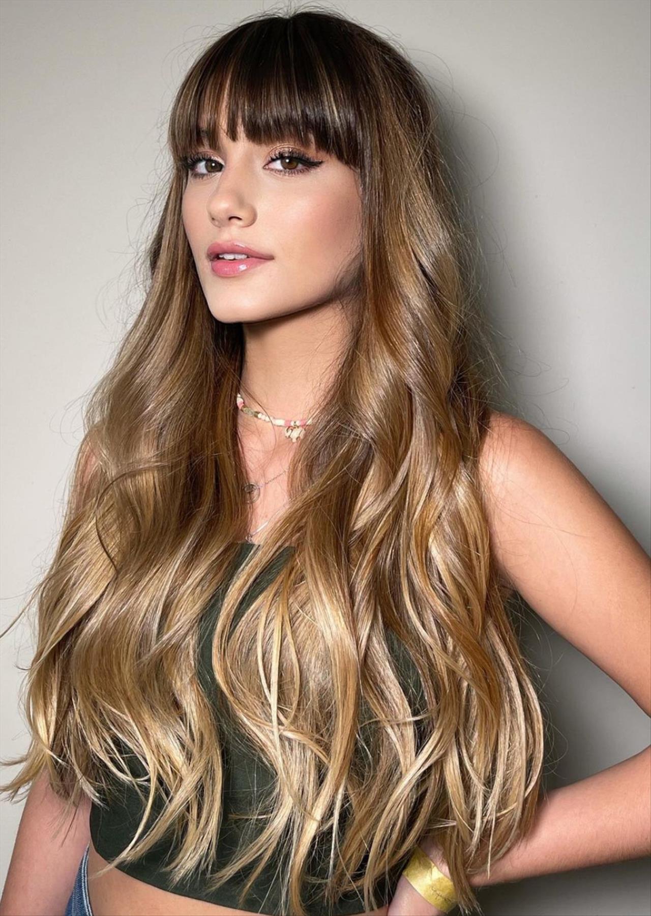 Trendy hairstyles with bangs and layers you'll love