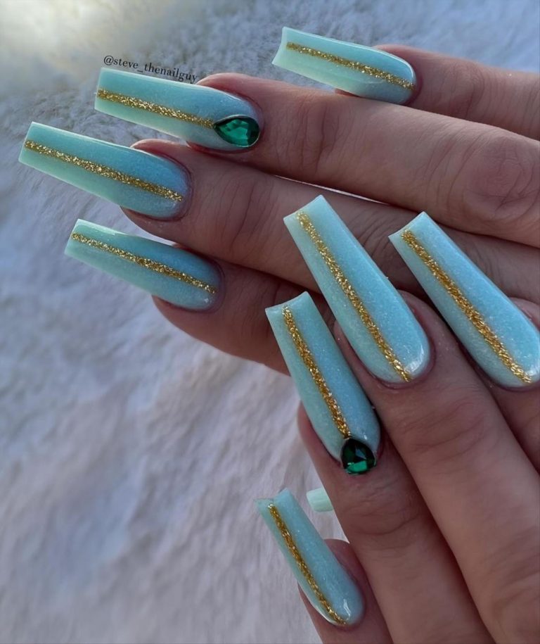 46 Best acrylic coffin nails that popular on any occasion - Lily ...