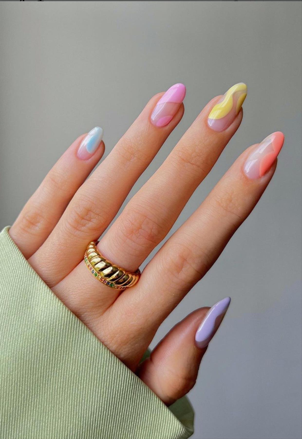 Pretty Easter Nails Art Ideas for April nails 2022