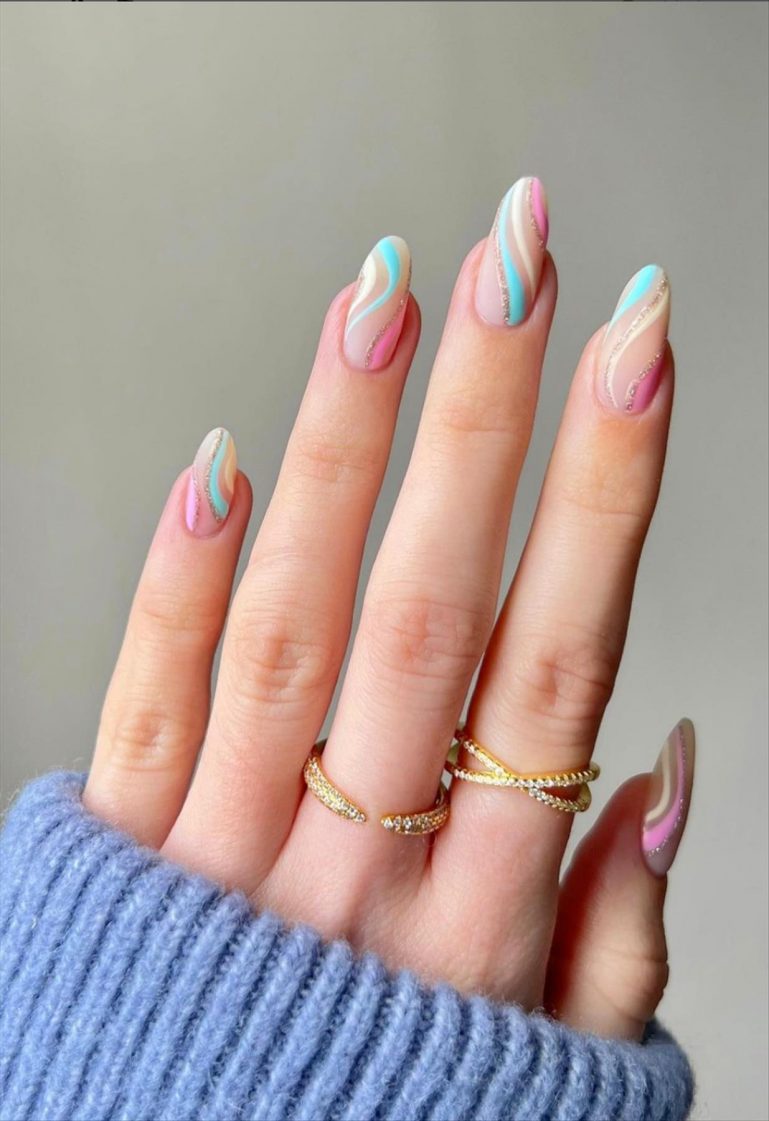 50+ Pretty Easter Nails Art Ideas for April nails 2022 Page 2 of 2
