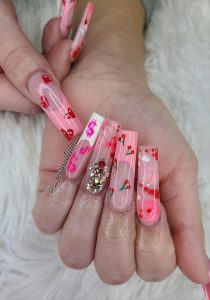 30 Pretty fruit nail designs perfect for Summer nails 2022