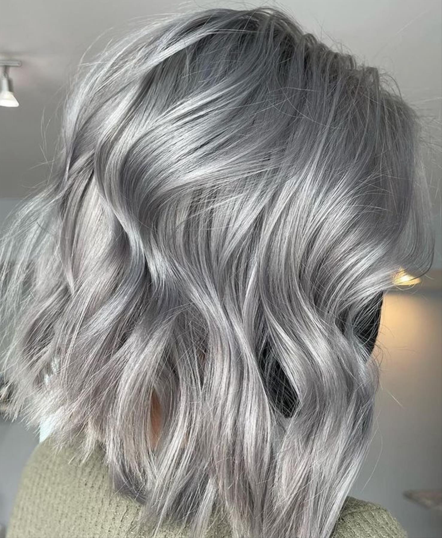 30 Stunning Silver Hair Color Ideas of 2022