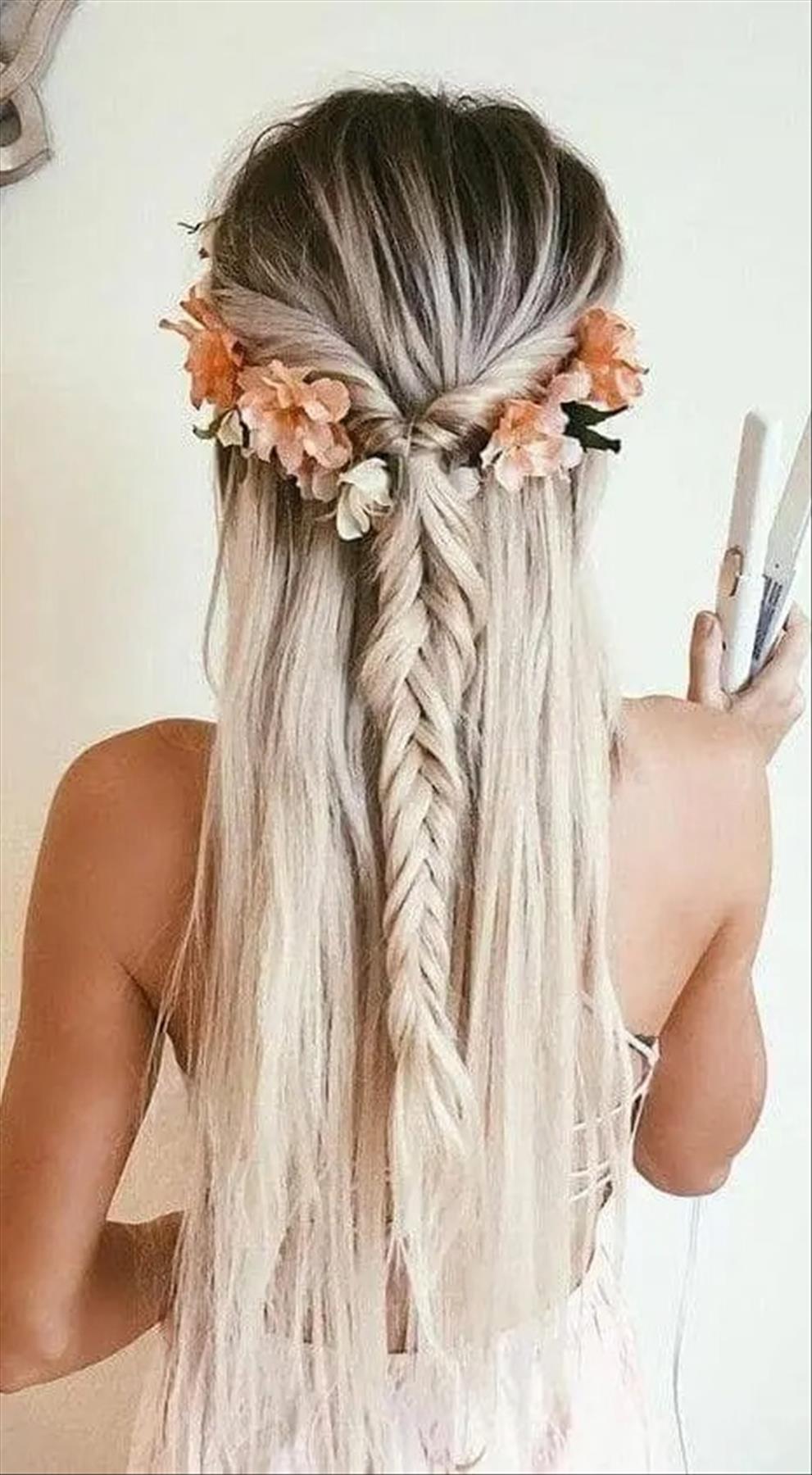 Elegant prom hairstyle design ideas- updos, half up half down, braids