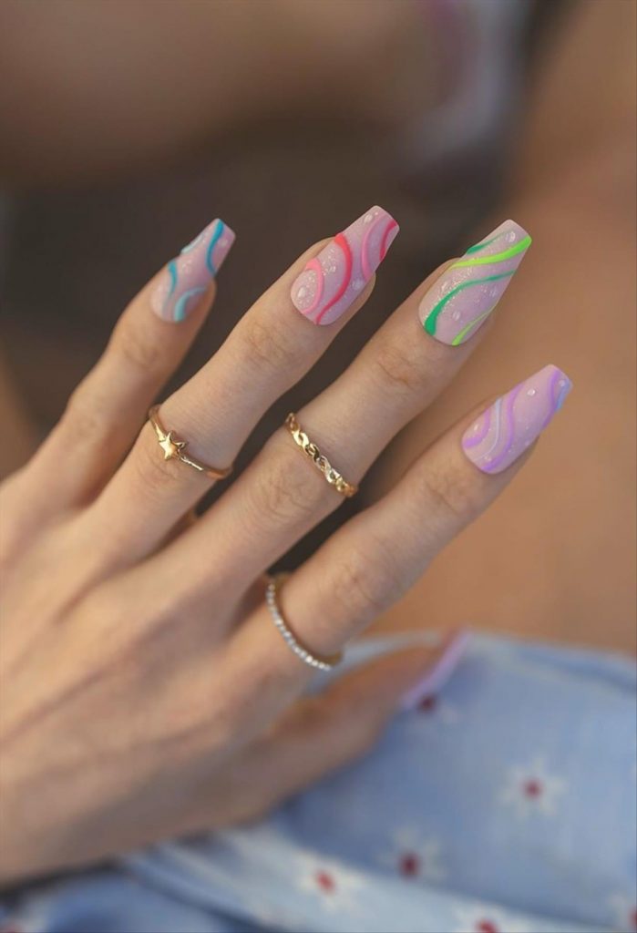 50+ summer nail color 2022 trends to get inspired Page 28 of