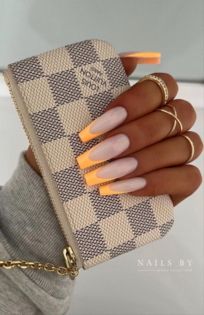 Summer coffin nails inspo 2022 nail trends to wear Page 4 of 40