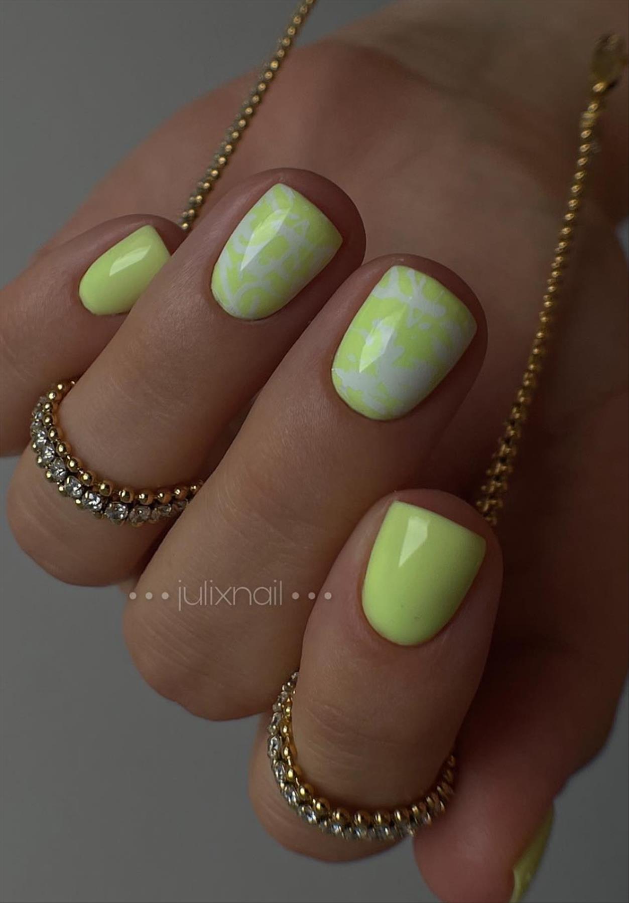 Best Green Nail Art Perfect For Your Summer Nail 2022 !