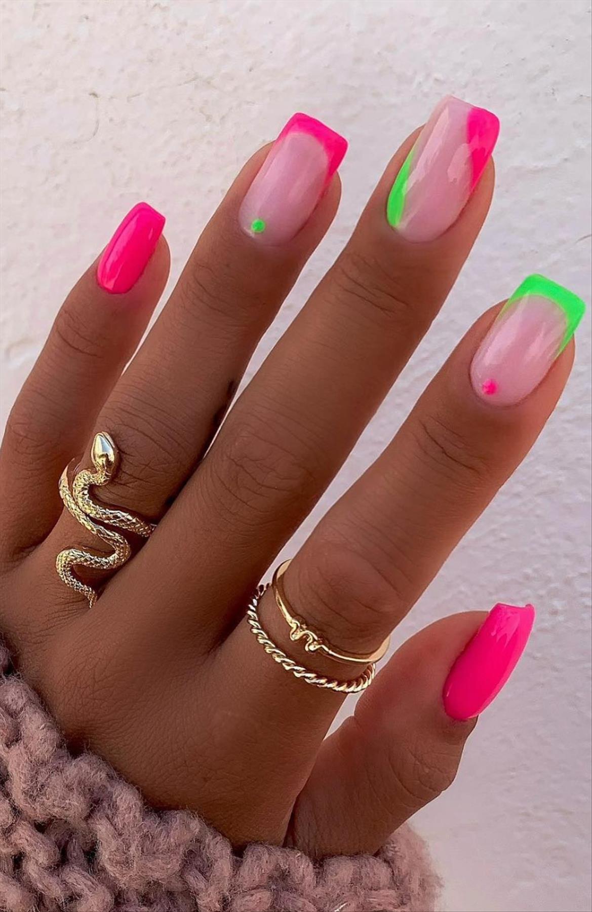 Best Green Nail Art Perfect For Your Summer Nail 2022 !