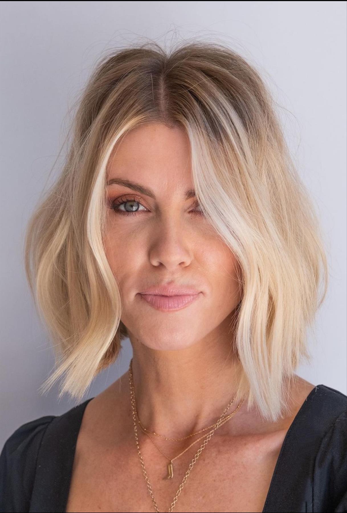 Flattering bob haircuts trend 2022 for fine hair