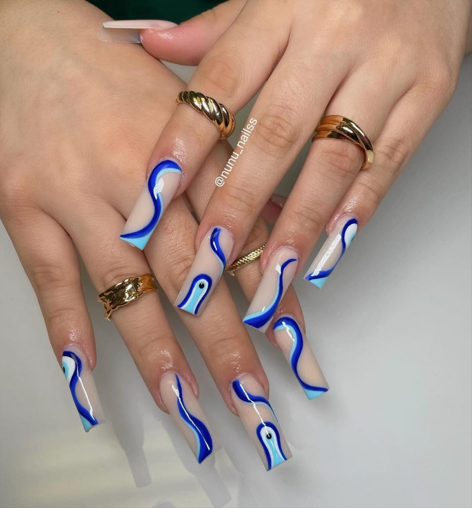 37 Best Fall coffin nails art 2022 inspiration Page 24 of 37 Lily